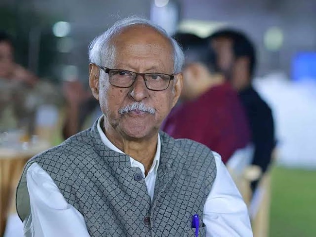 Jnanpith Awardee Shri Damodar Mauzo Visits National PU College, Barkur